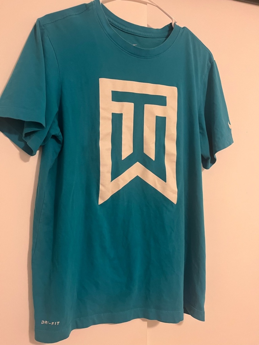Nike Men’s Teal Graphic Logo Short Sleeve Tee
